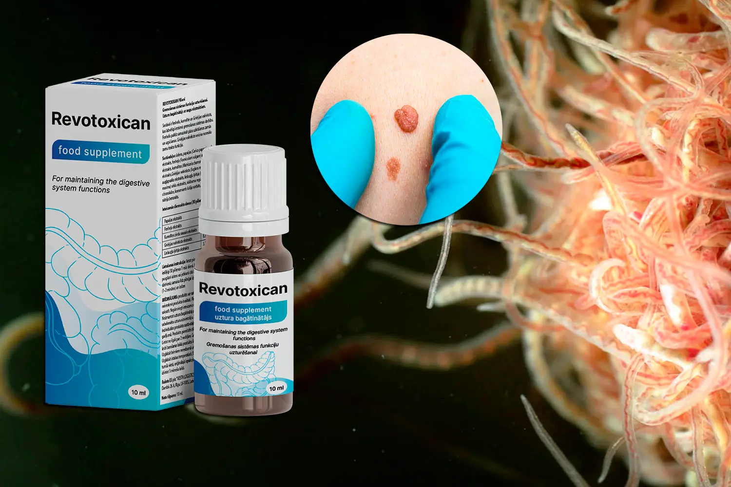 Revotoxican gegen Parasiten